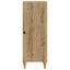 Sideboard Artisan-eg 33 x 34,5 x 90 cm Konstrueret træ