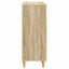 Sideboard Sonoma-eg 66 x 34,5 x 90 cm Konstrueret træ
