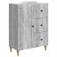 Sideboard Grå sonoma-eg 66 x 34,5 x 90 cm Konstrueret træ