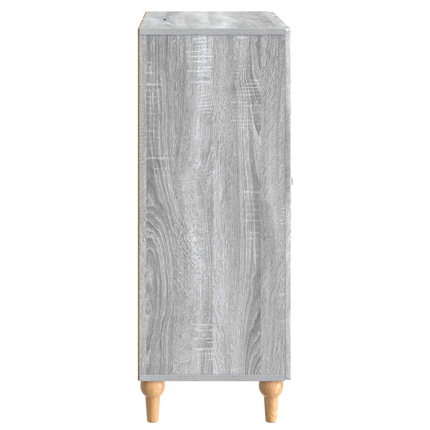 Sideboard Grå sonoma-eg 66 x 34,5 x 90 cm Konstrueret træ