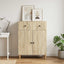 Sideboard Sonoma-eg 66 x 34,5 x 90 cm Konstrueret træ