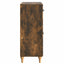 Sideboard med skuffe Røget eg 66 x 34,5 x 90 cm Konstrueret træ