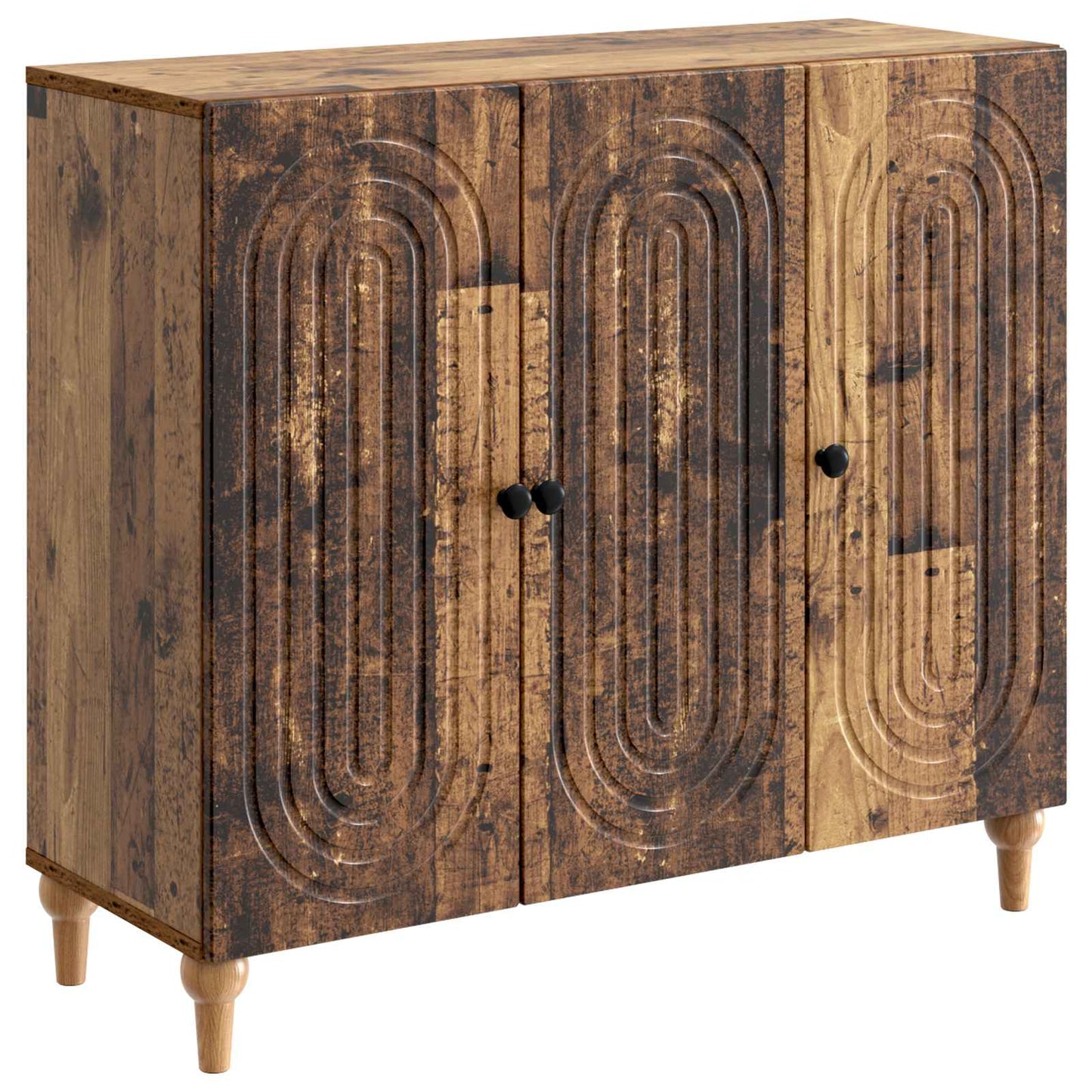 Sideboard Gammelt træ 89 x 34,5 x 80 cm Konstrueret træ