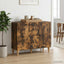 TV-skab Røget eg 89 x 34,5 x 60 cm Konstrueret træ