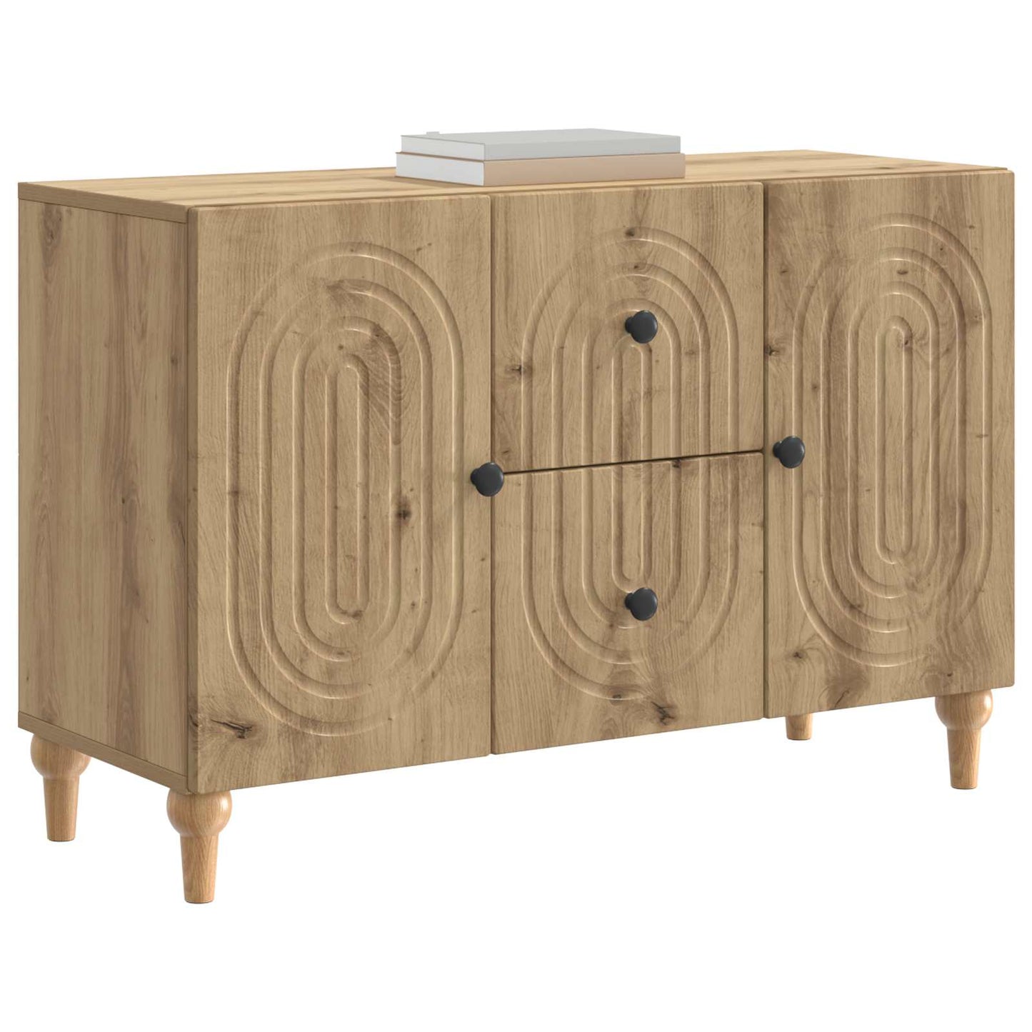 TV-skab Artisan-eg 89 x 34,5 x 60 cm Konstrueret træ