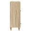 Sideboard Sonoma-eg 66 x 34,5 x 95 cm Konstrueret træ