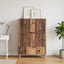 Sideboard Gammelt træ 66 x 34,5 x 95 cm Konstrueret træ