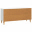 TV-skab Hvid 102 x 34,5 x 50 cm Konstrueret træ