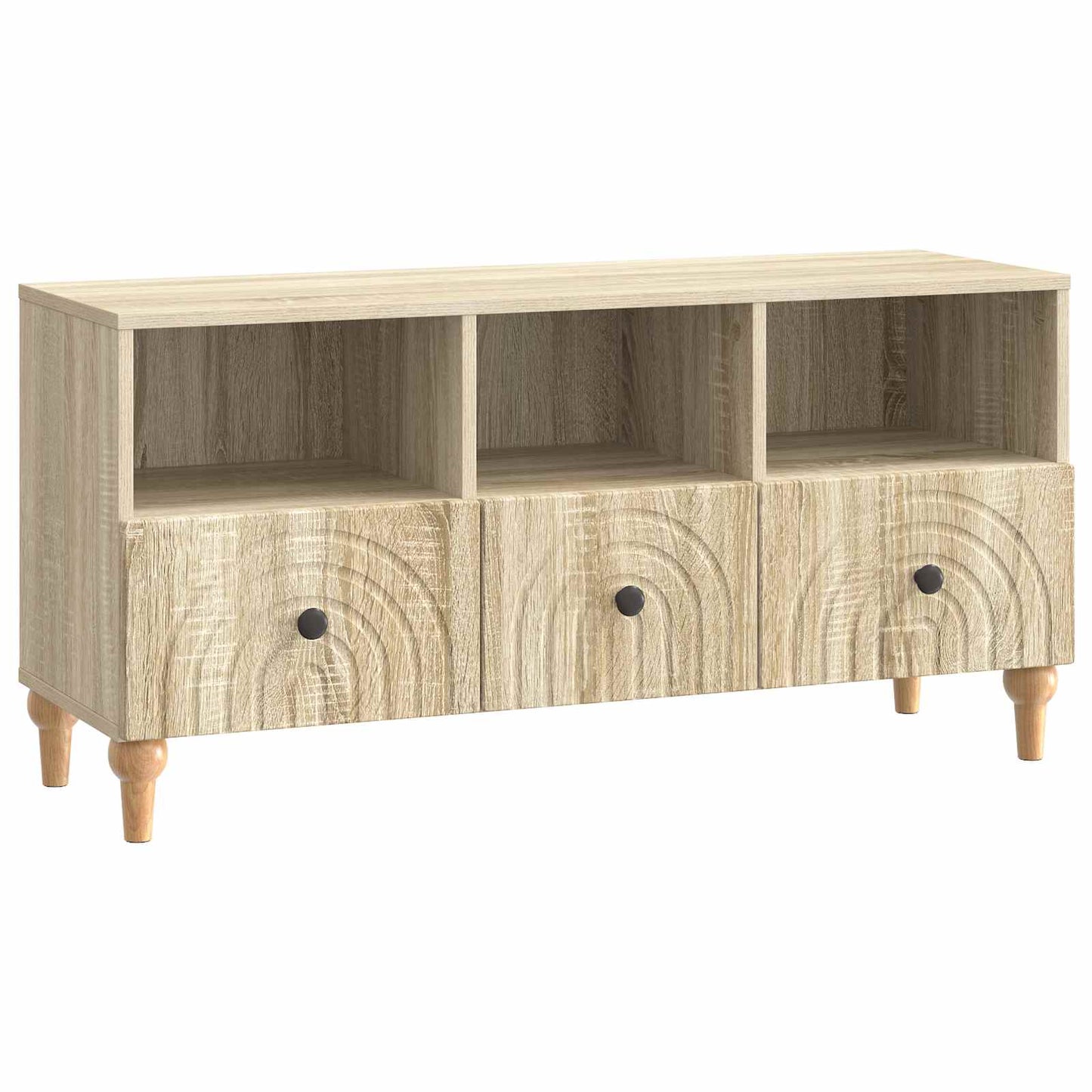 TV-skab Sonoma eg 102 x 34,5 x 50 cm Konstrueret træ