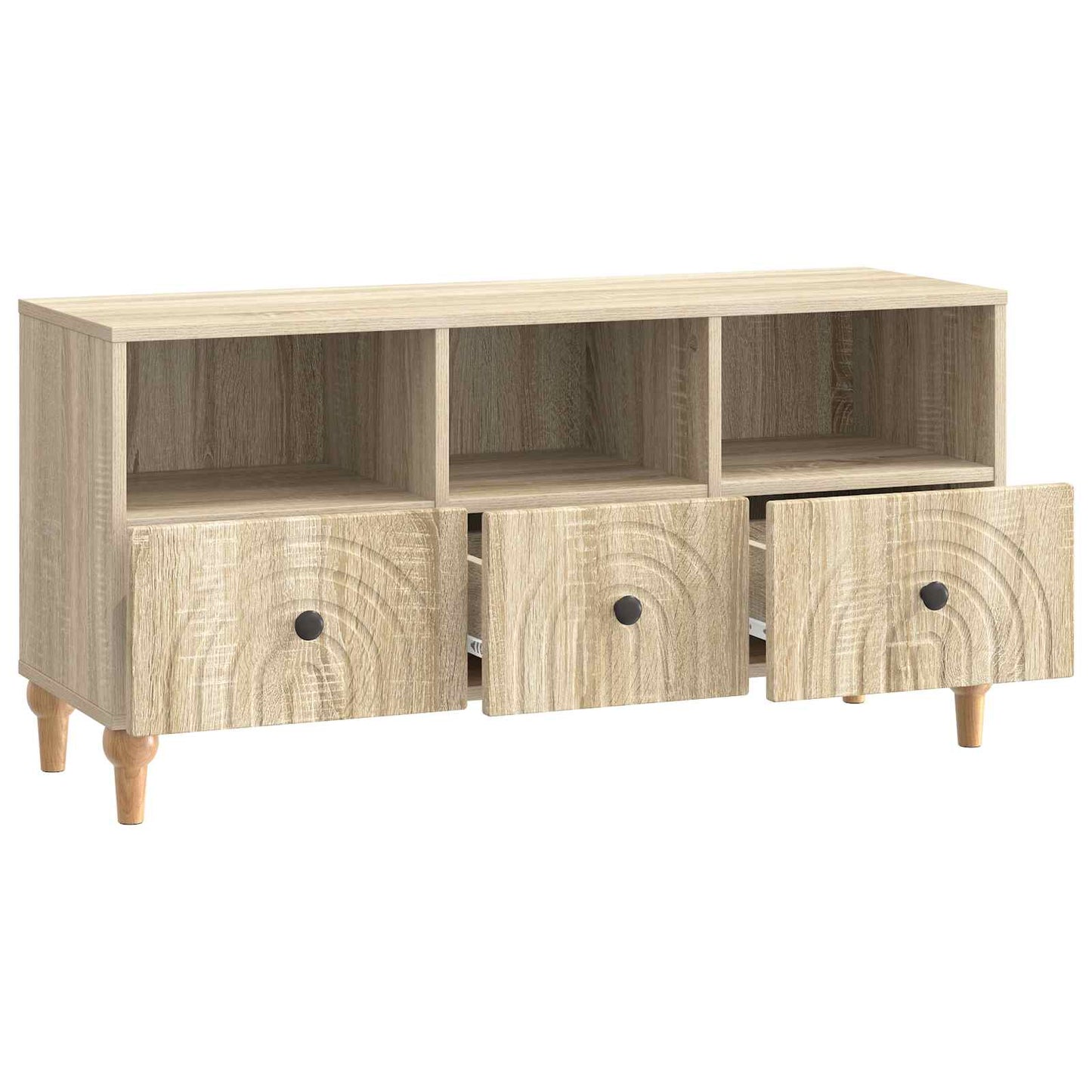 TV-skab Sonoma eg 102 x 34,5 x 50 cm Konstrueret træ