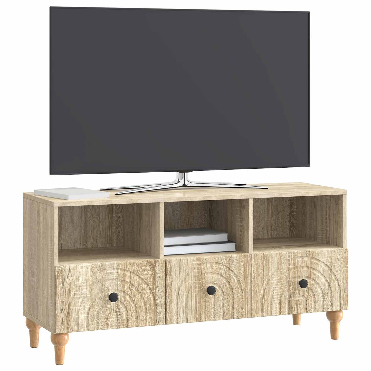 TV-skab Sonoma eg 102 x 34,5 x 50 cm Konstrueret træ