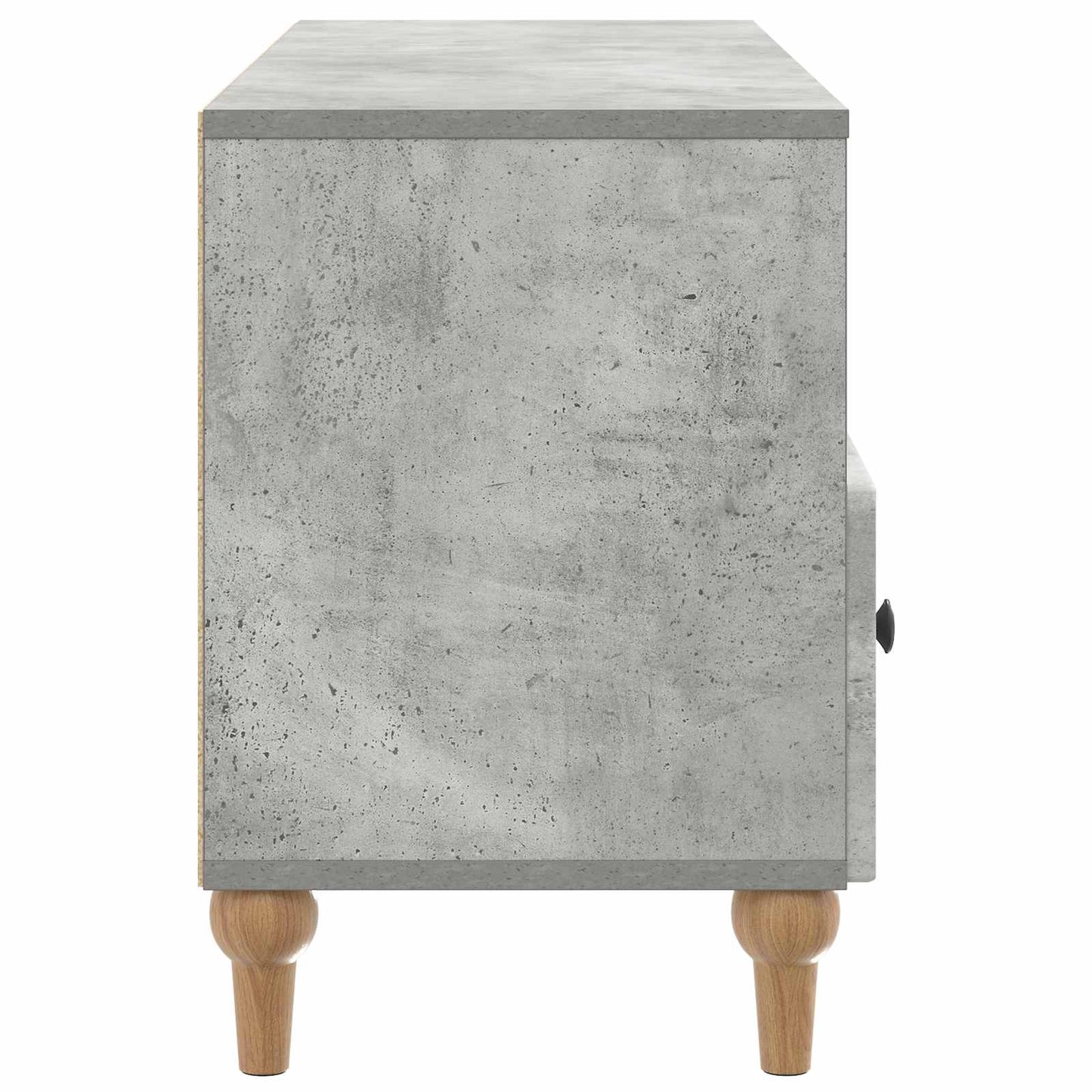 TV-skab BetonGrå 102 x 34,5 x 50 cm Konstrueret træ