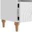 TV-skab Højglans Hvid 102 x 34,5 x 50 cm Konstrueret træ