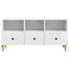 TV-skab Højglans Hvid 102 x 34,5 x 50 cm Konstrueret træ
