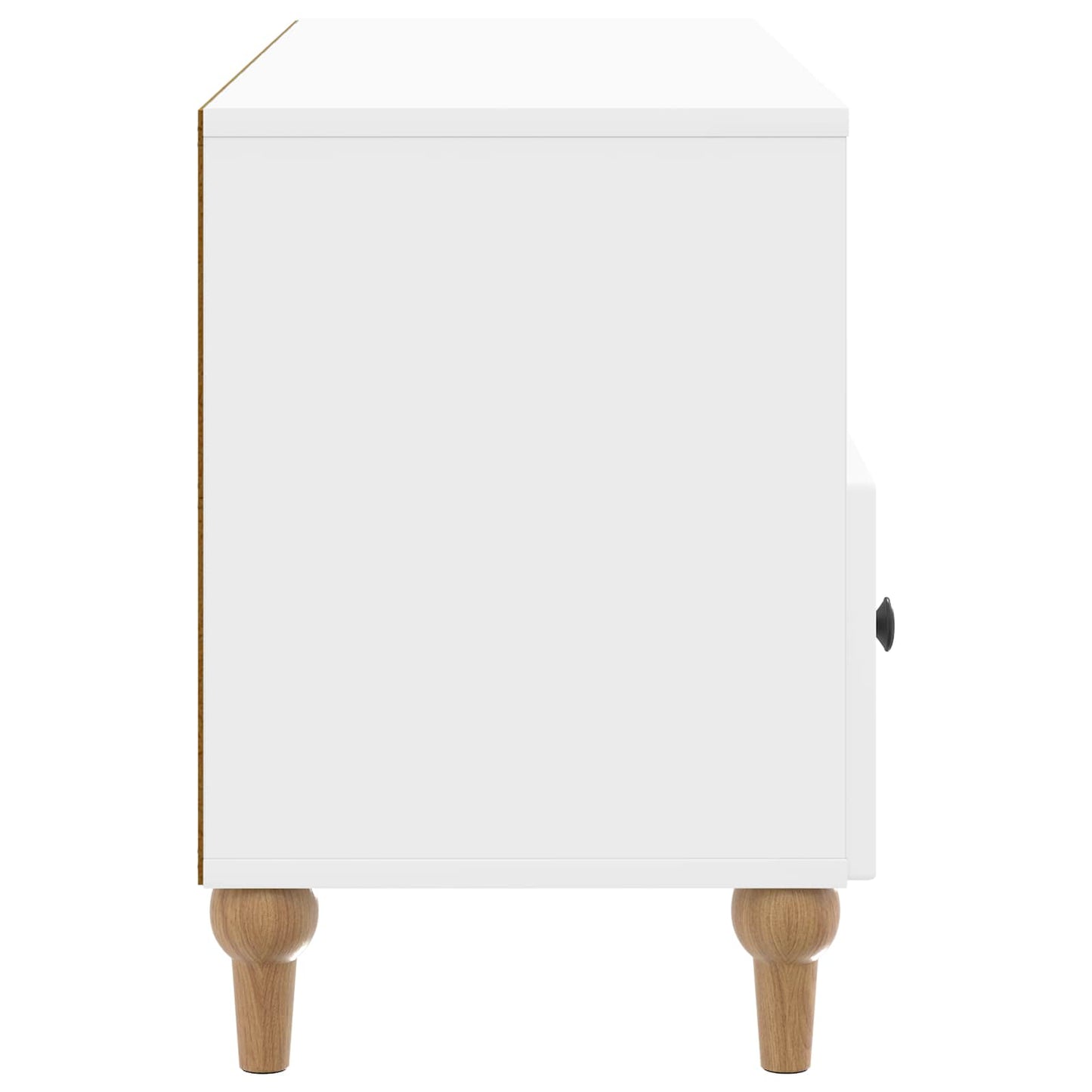TV-skab Højglans Hvid 102 x 34,5 x 50 cm Konstrueret træ