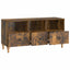 TV-skab Røget Eg 102 x 34,5 x 50 cm Konstrueret træ