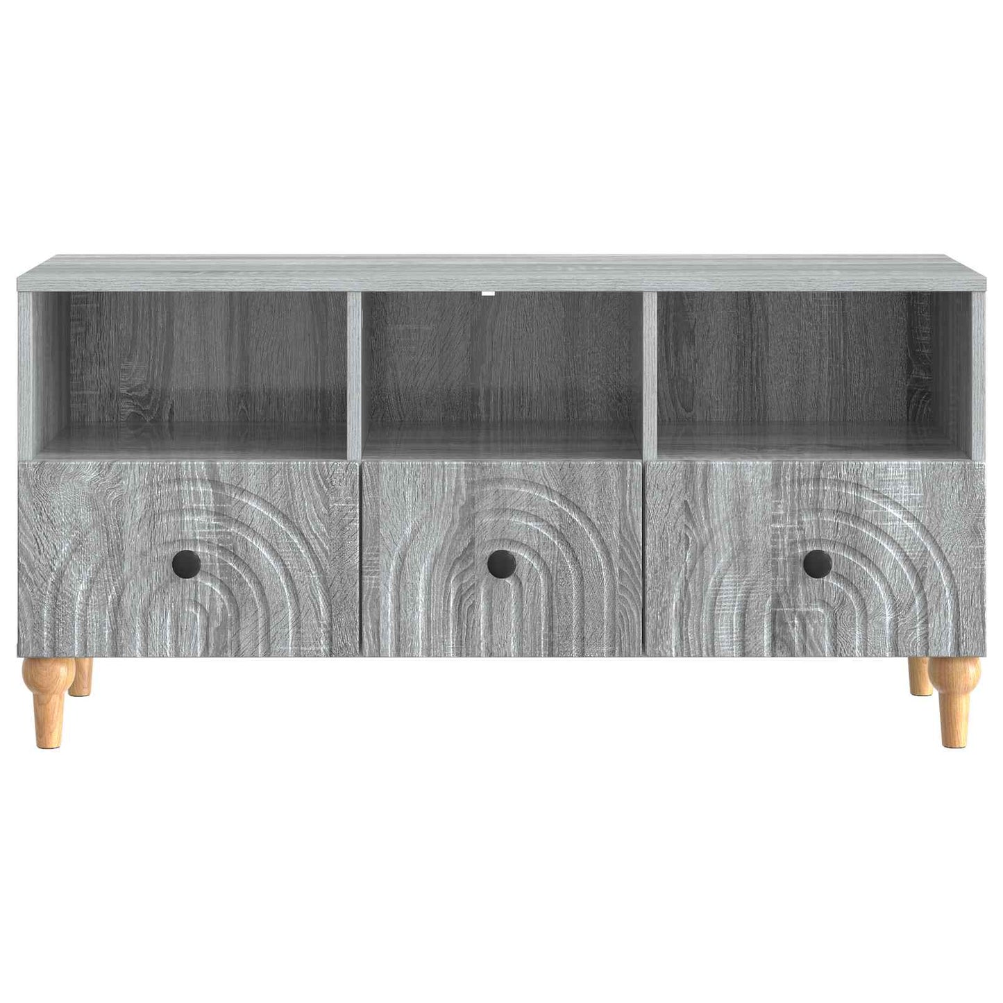 TV-skab Grå Sonoma 102 x 34,5 x 50 cm Konstrueret træ