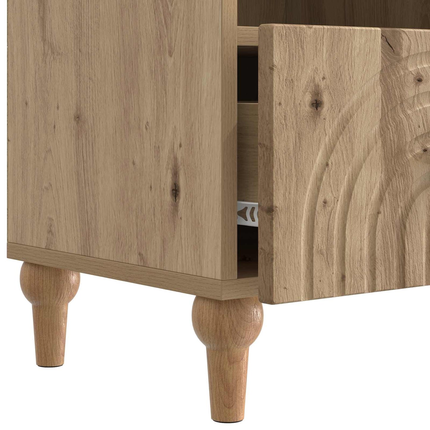 TV-skab Artisan Eg 102 x 34,5 x 50 cm Konstrueret træ