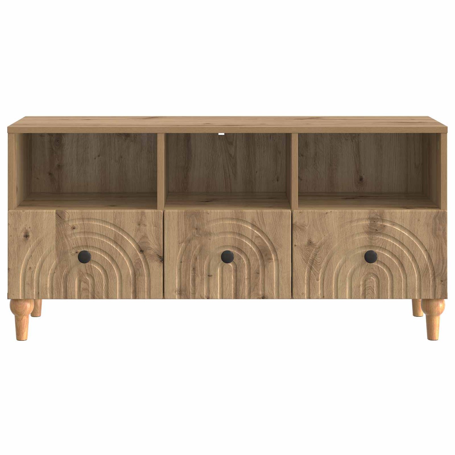 TV-skab Artisan Eg 102 x 34,5 x 50 cm Konstrueret træ
