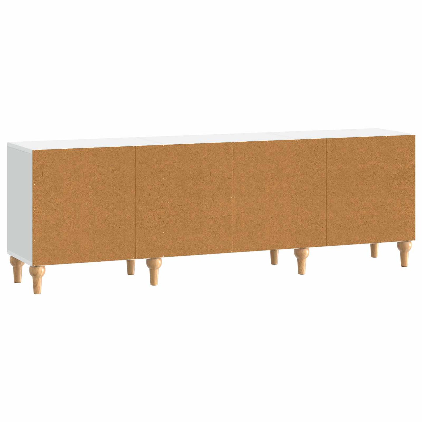TV-skab Hvid 150 x 31 x 50 cm Konstrueret træ