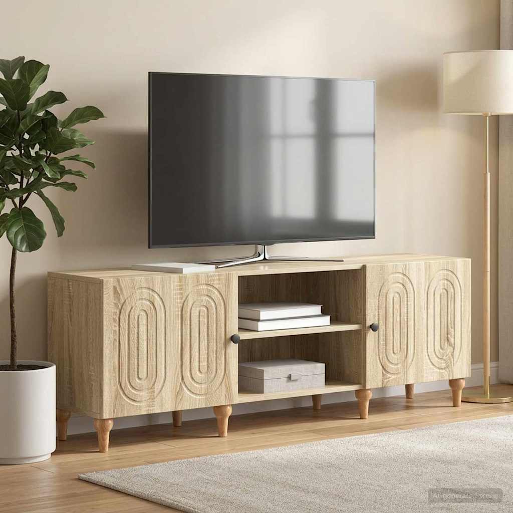 TV-skab Sonoma-eg 150 x 31 x 50 cm Konstrueret træ