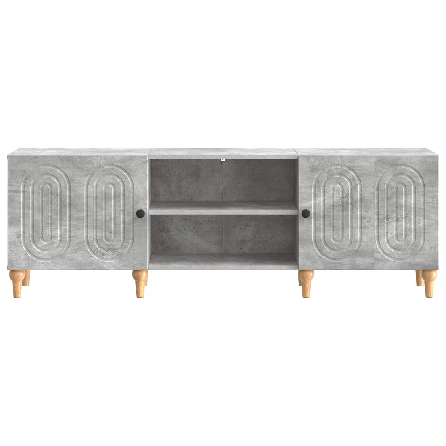 TV-skab Betongrå 150 x 31 x 50 cm Konstrueret træ