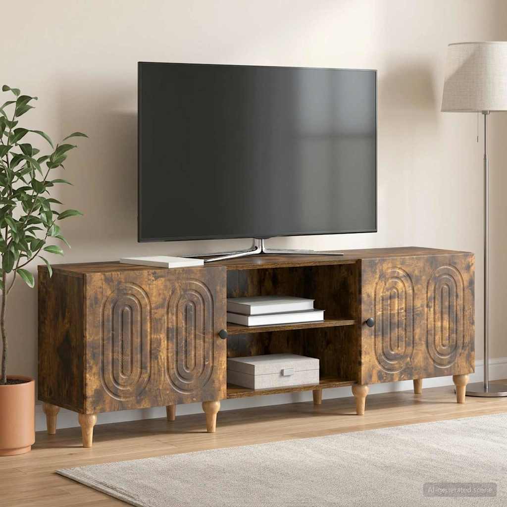 TV-skab Røget eg 150 x 31 x 50 cm Konstrueret træ