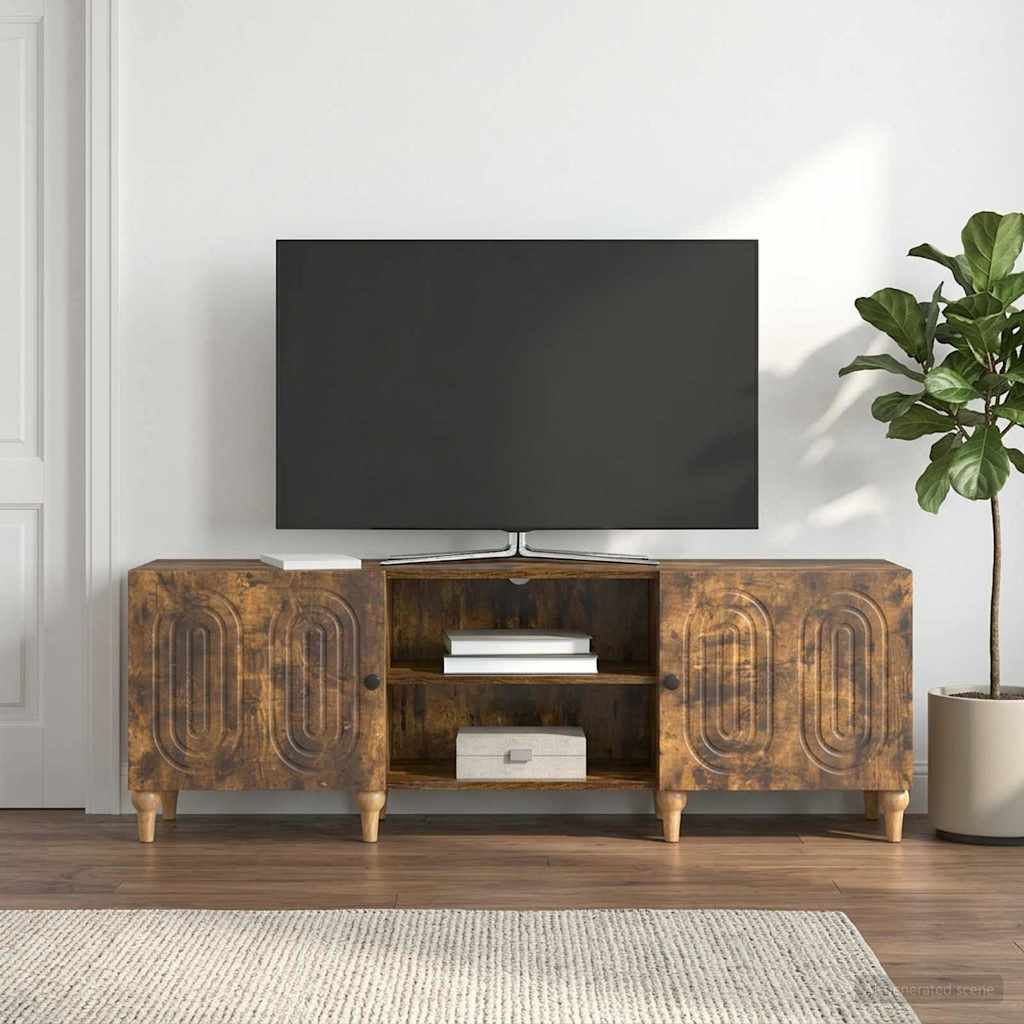 TV-skab Røget eg 150 x 31 x 50 cm Konstrueret træ