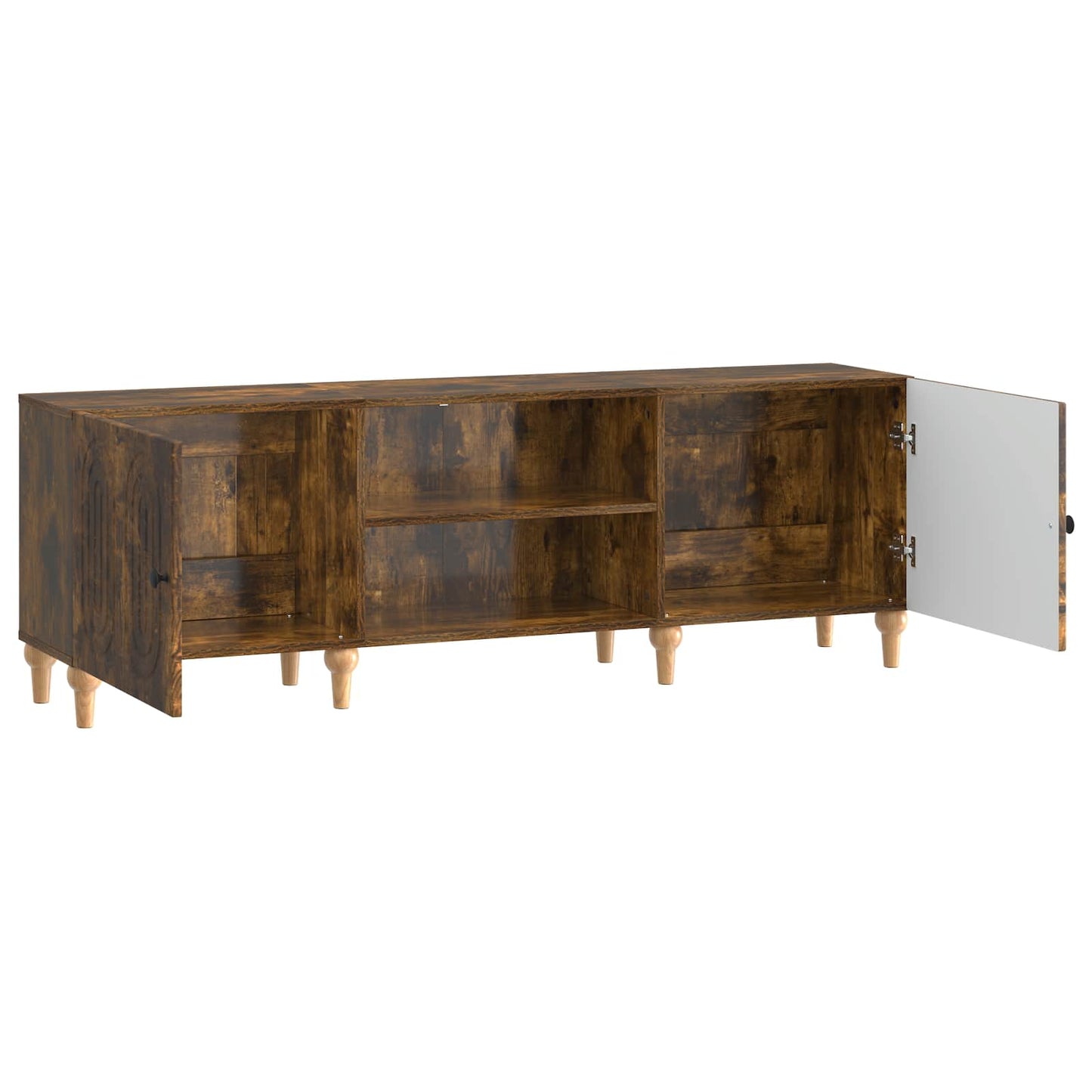 TV-skab Røget eg 150 x 31 x 50 cm Konstrueret træ