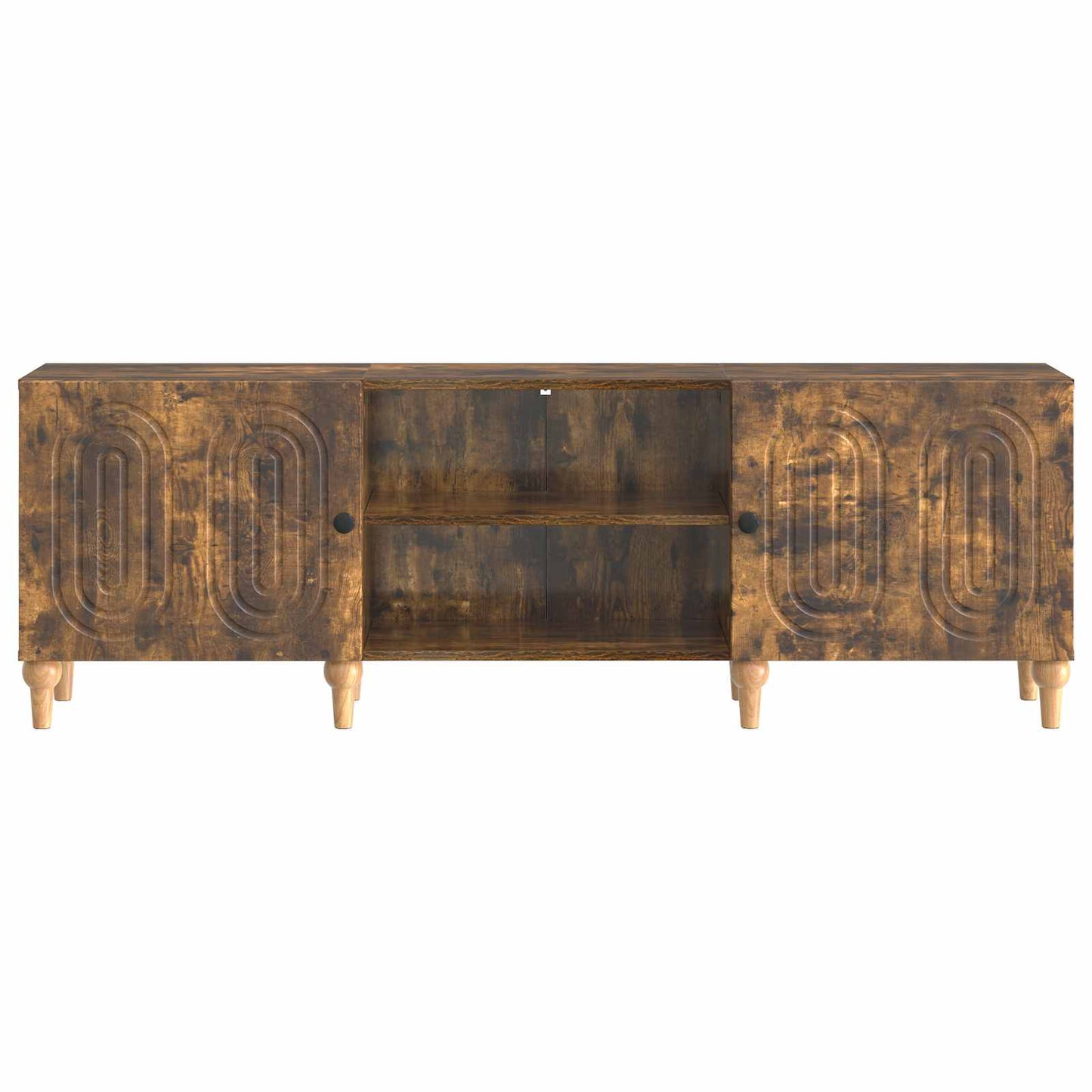 TV-skab Røget eg 150 x 31 x 50 cm Konstrueret træ