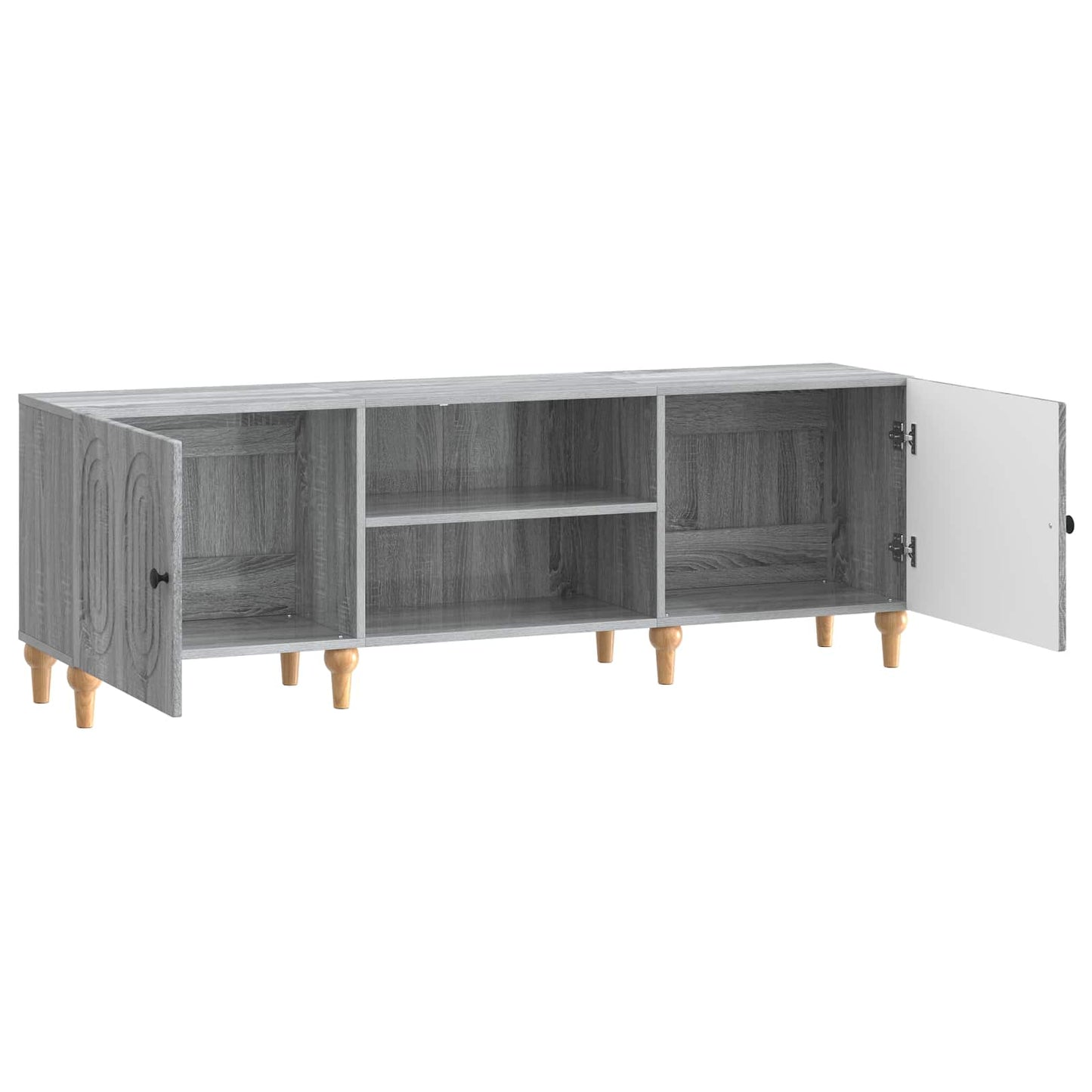 TV-skab Grå sonoma-eg 150 x 31 x 50 cm Konstrueret træ
