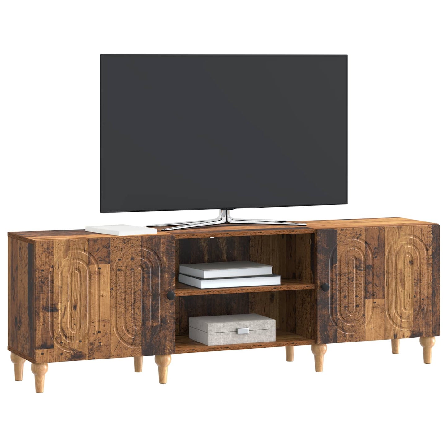 TV-skab Gammelt træ 150 x 31 x 50 cm Konstrueret træ