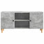 TV-skab Betongrå 102 x 34,5 x 50 cm Konstrueret træ