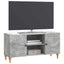 TV-skab Betongrå 102 x 34,5 x 50 cm Konstrueret træ