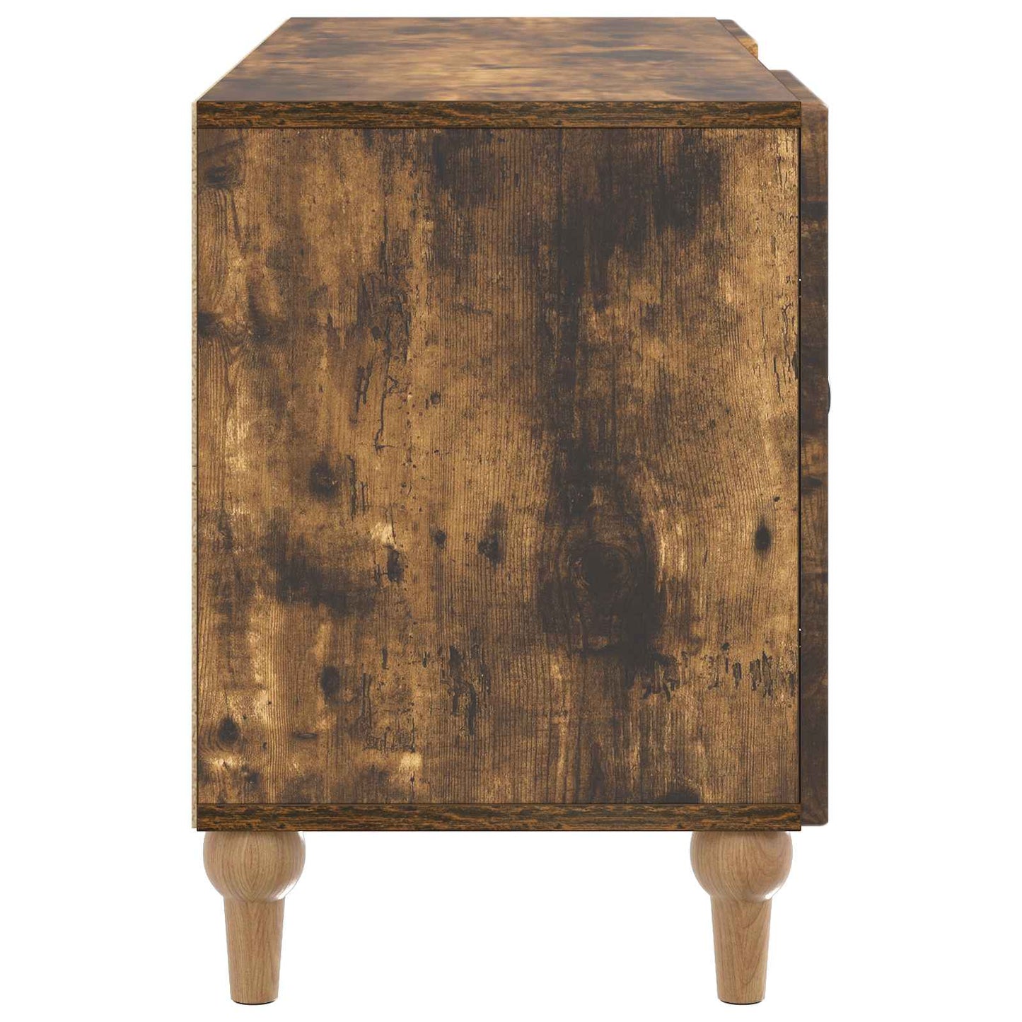 TV-skab Røget eg 102 x 34,5 x 50 cm Konstrueret træ