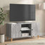 TV-skab Grå sonoma-eg 102 x 34,5 x 50 cm Konstrueret træ