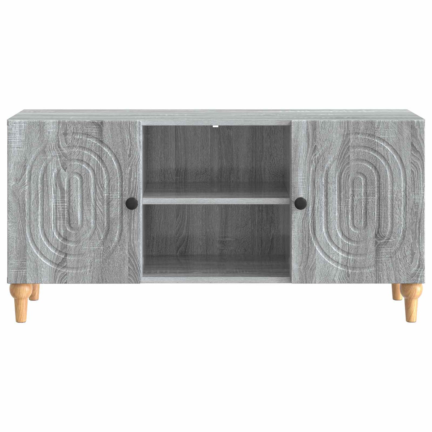 TV-skab Grå sonoma-eg 102 x 34,5 x 50 cm Konstrueret træ
