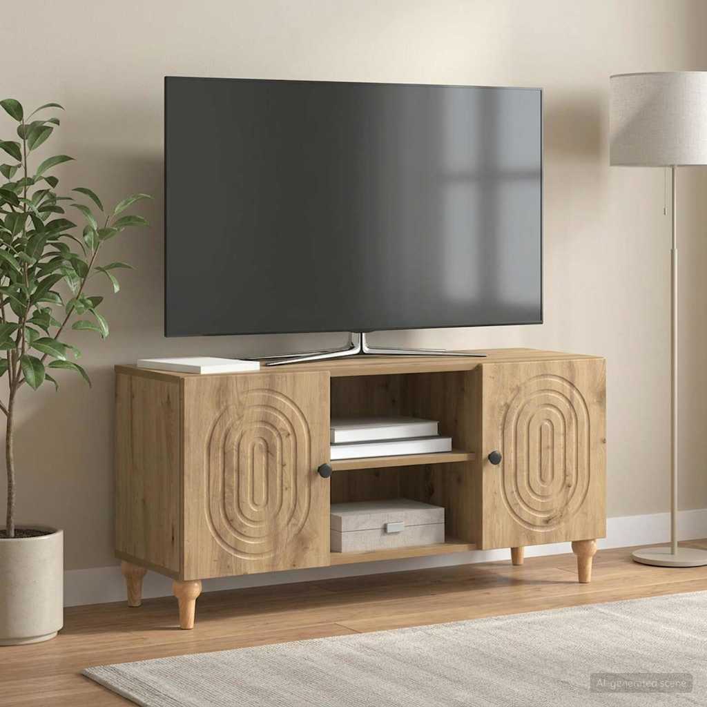 TV-skab Artisan-eg 102 x 34,5 x 50 cm Konstrueret træ