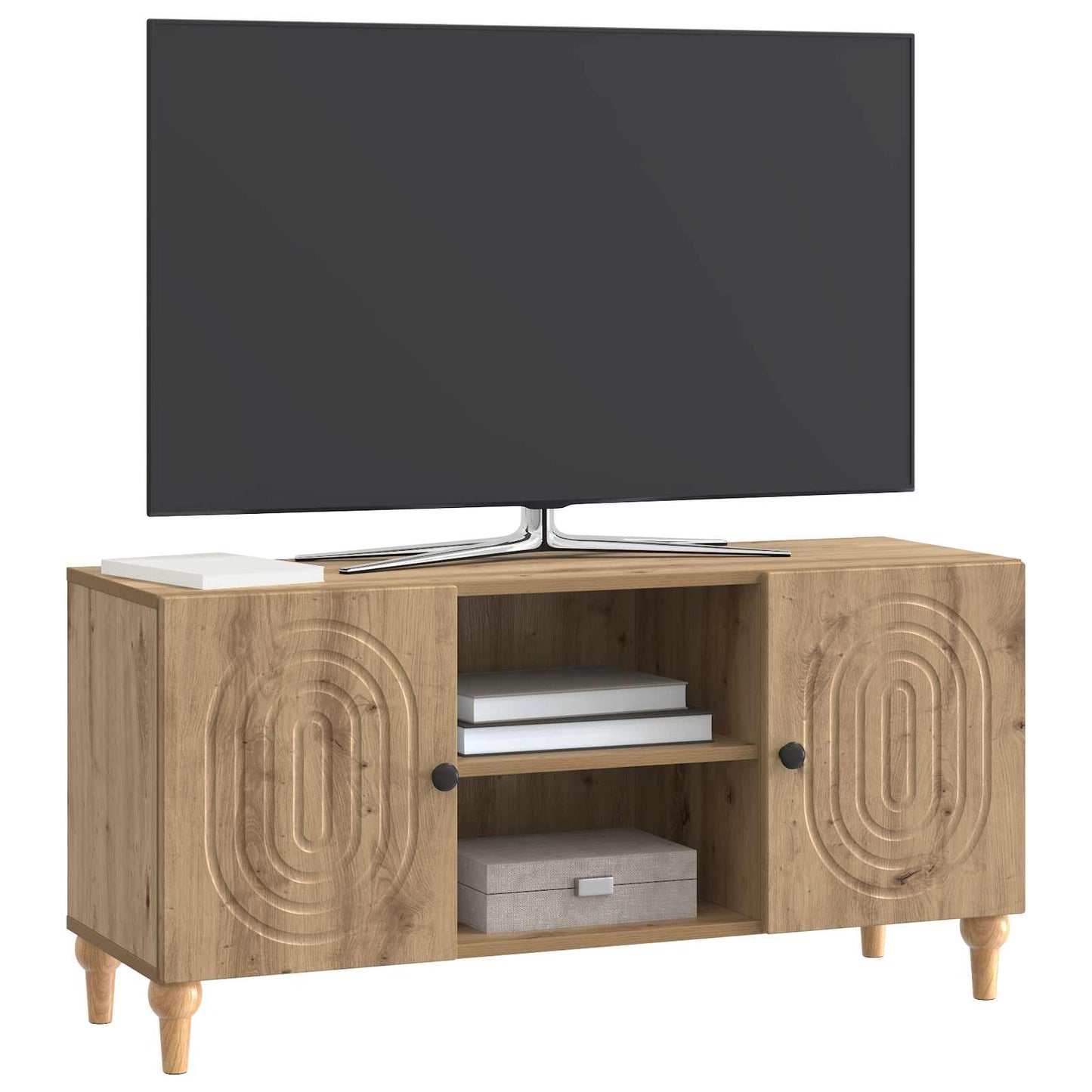 TV-skab Artisan-eg 102 x 34,5 x 50 cm Konstrueret træ