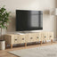 TV-skab med skuffe Sonoma-eg 147 x 34,5 x 30 cm Konstrueret træ