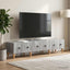 TV-skab Grå sonoma-eg 147 x 34,5 x 30 cm Konstrueret træ