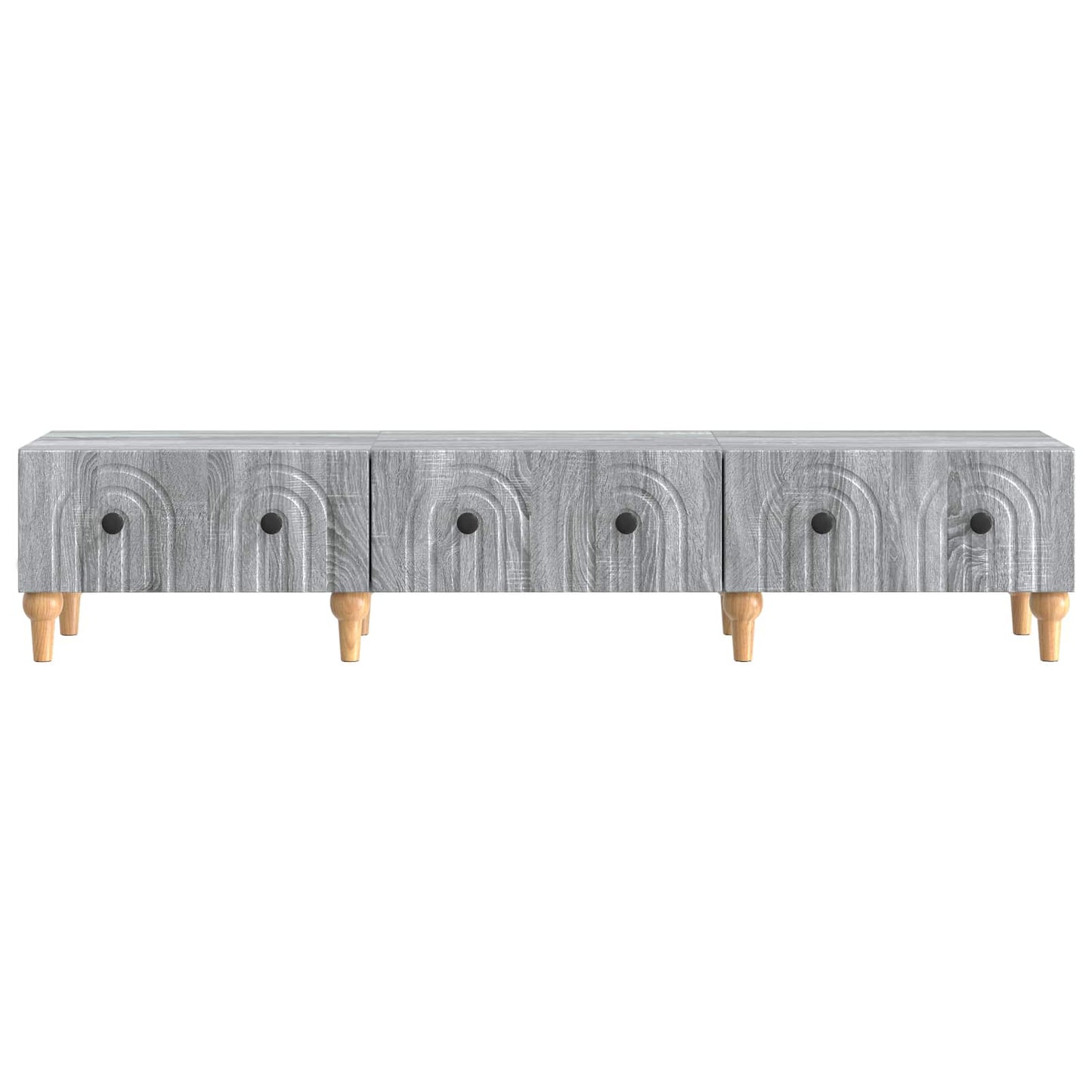 TV-skab Grå sonoma-eg 147 x 34,5 x 30 cm Konstrueret træ