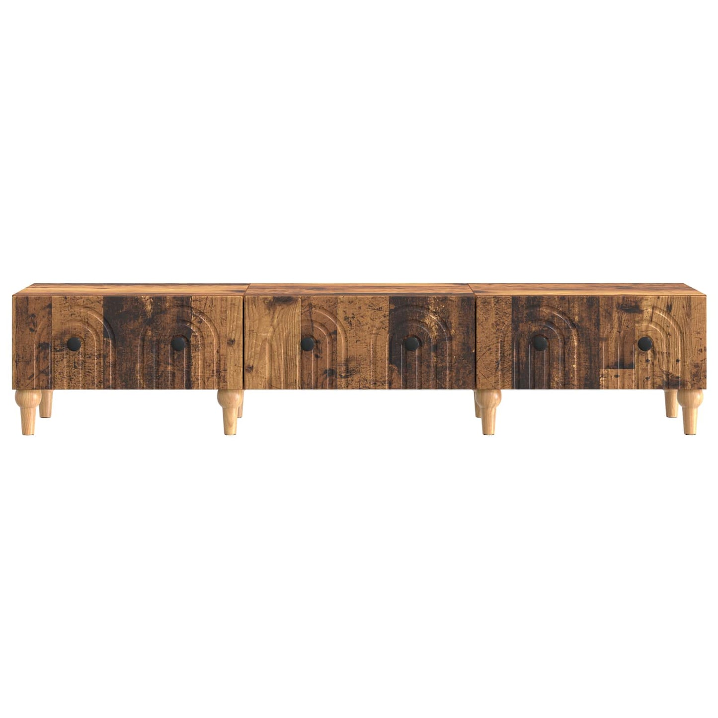 TV-skab Gammelt træ 147 x 34,5 x 30 cm Konstrueret træ