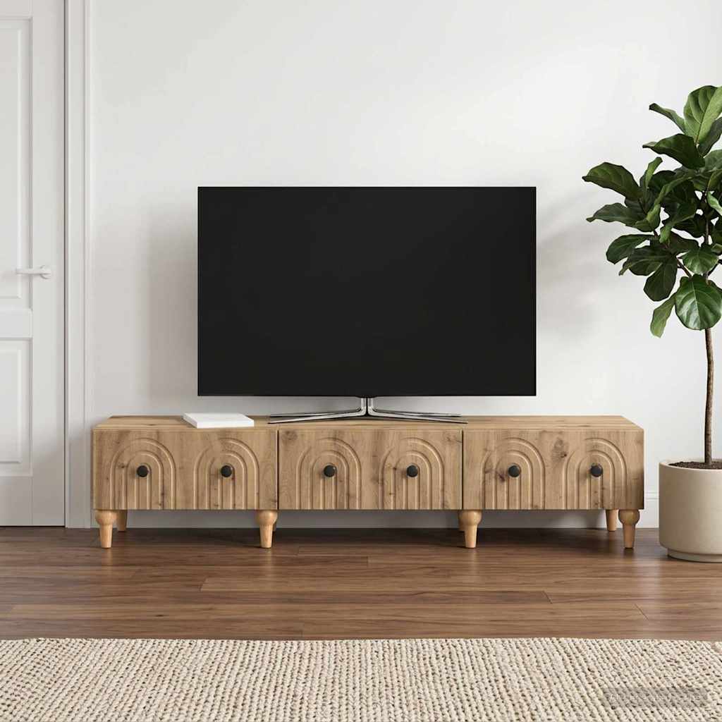TV-skab Artisan-eg 147 x 34,5 x 30 cm Konstrueret træ