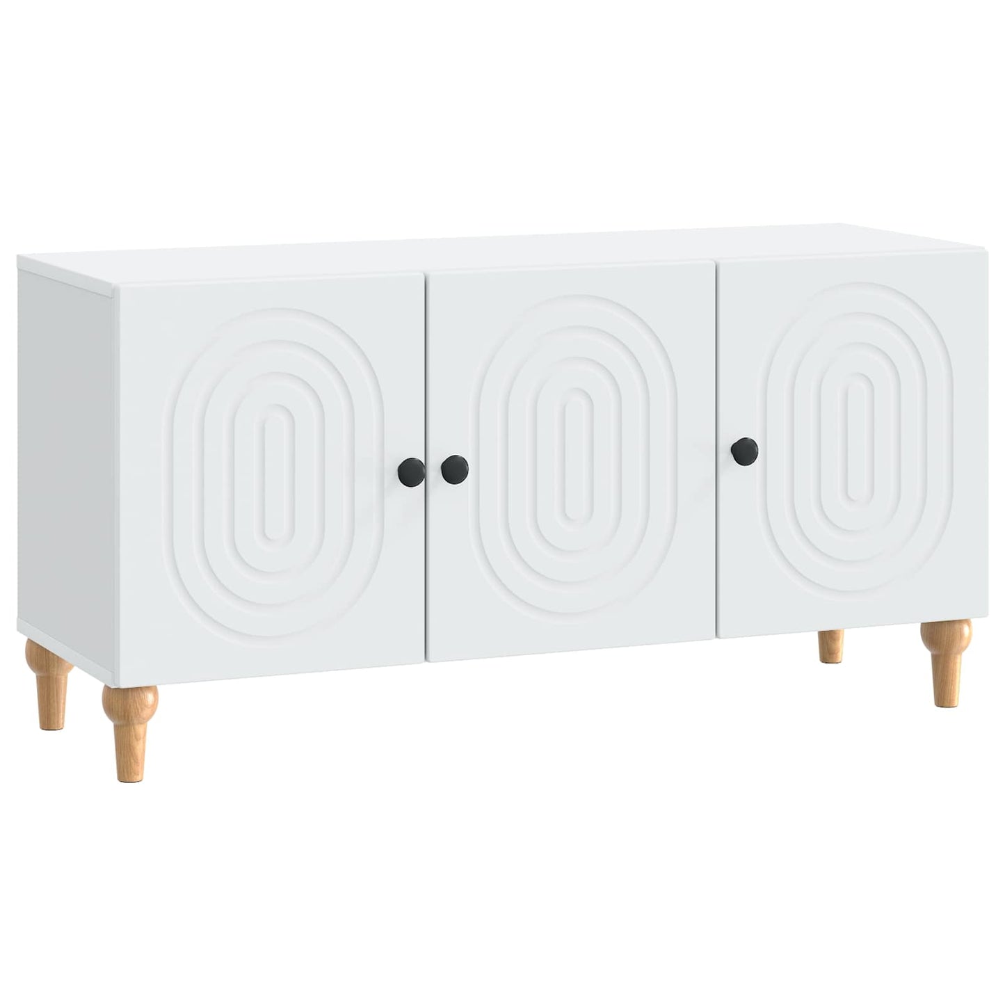 TV-skab Hvid 99 x 34,5 x 50 cm Konstrueret træ