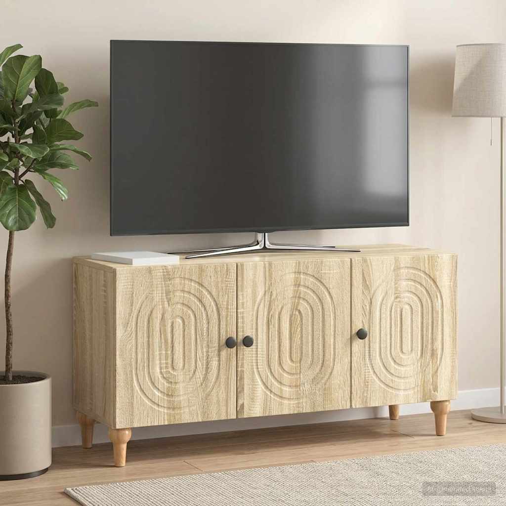 TV-skab Sonoma-eg 99 x 34,5 x 50 cm Konstrueret træ