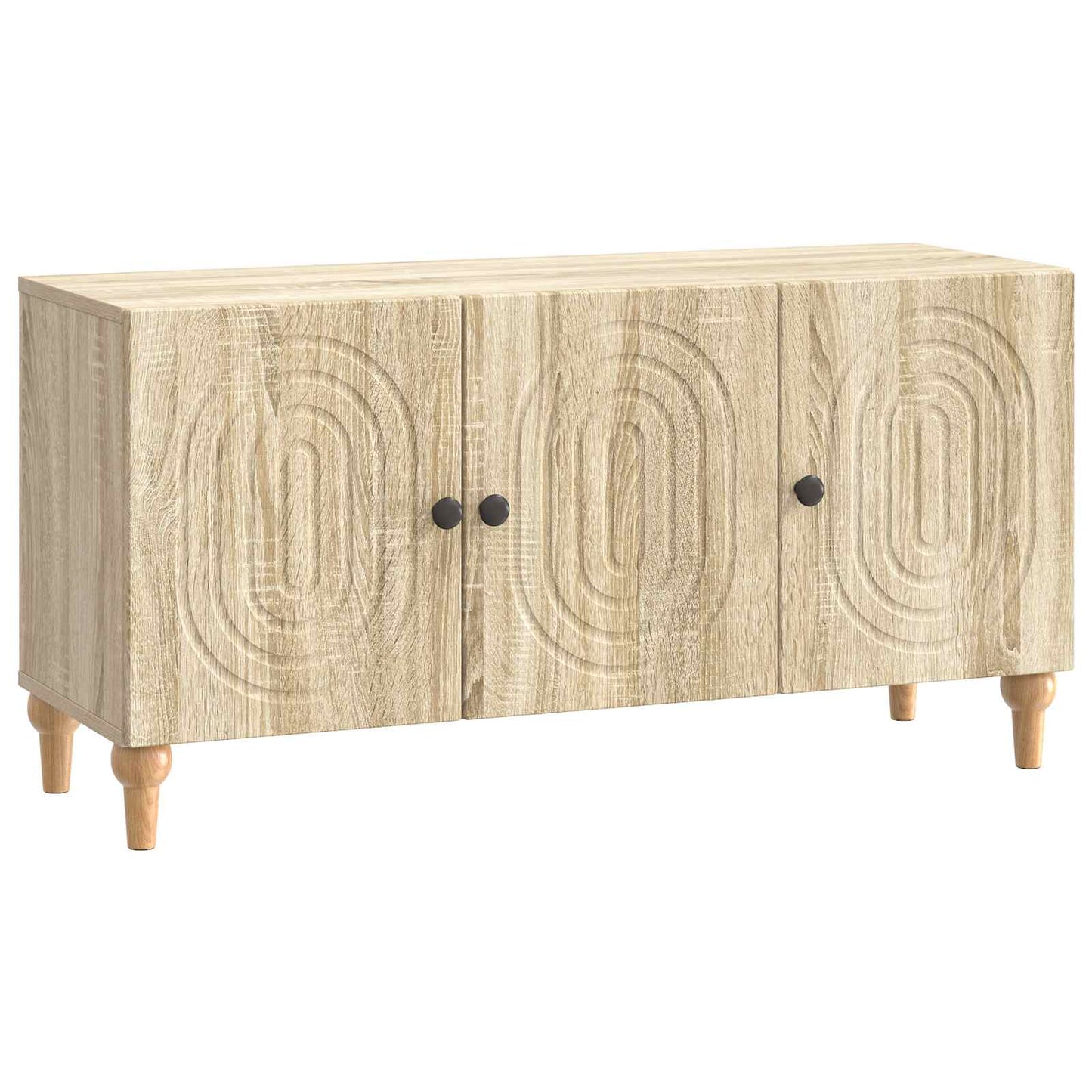 TV-skab Sonoma-eg 99 x 34,5 x 50 cm Konstrueret træ