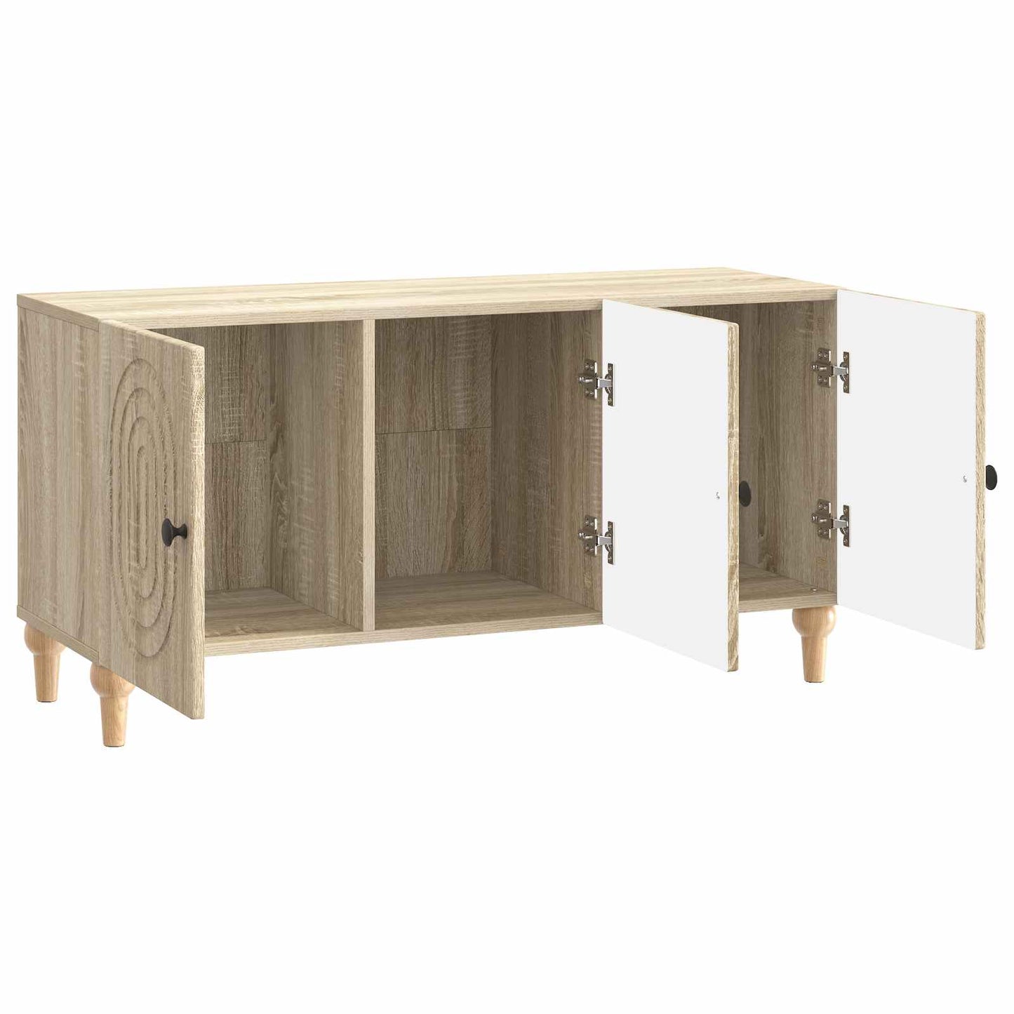 TV-skab Sonoma-eg 99 x 34,5 x 50 cm Konstrueret træ