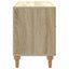 TV-skab Sonoma-eg 99 x 34,5 x 50 cm Konstrueret træ