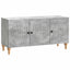 TV-skab Betongrå 99 x 34,5 x 50 cm Konstrueret træ